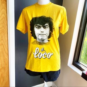 Vintage “El Loco” Yellow Graphic T-Shirt